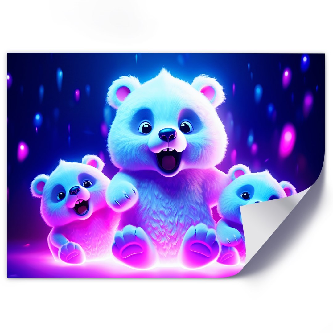 Emaga Obraz na płótnie, Uroczy niedźwiadek polarny - 120x80